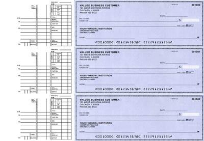 Blue Safety Multi Purpose Business Checks