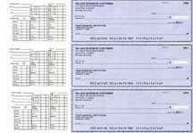 Blue Safety Payroll Business Checks