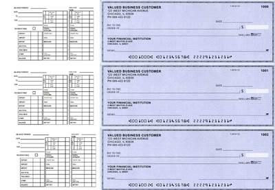 Blue Safety Payroll Business Checks