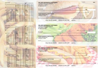 American Cuisine Payroll Designer Business Checks