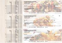 Chinese Cuisine Multi Purpose Designer Business Checks