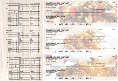 Chinese Cuisine Payroll Designer Business Checks