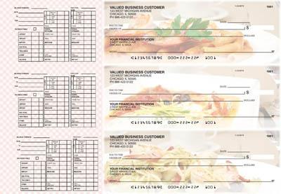 Italian Cuisine Payroll Designer Business Checks