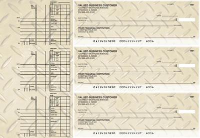 Iron Multi Purpose Designer Business Checks