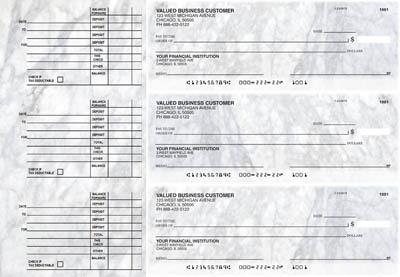 Marble Accounts Payable Designer Business Checks