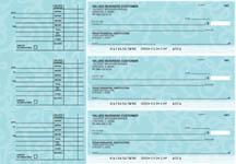 Swirls Accounts Payable Designer Business Checks