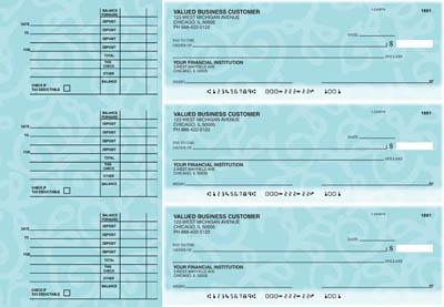 Swirls Accounts Payable Designer Business Checks