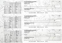 Vintage Payroll Designer Business Checks