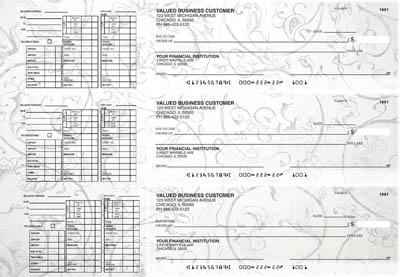 Vintage Payroll Designer Business Checks
