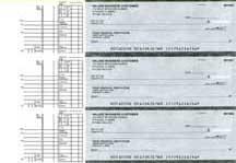 Green Marble Multi Purpose Business Checks