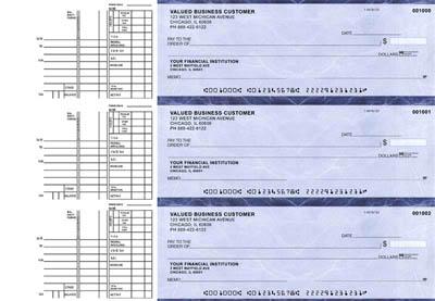 Blue Marble Multi Purpose Business Checks