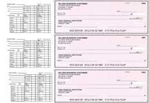 Pink Safety Payroll Business Checks