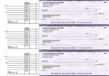 Purple Marble Accounts Payable Business Checks