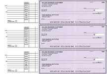 Purple Safety Accounts Payable Business Checks