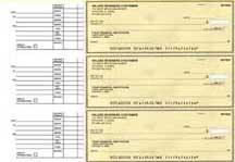 Yellow Safety Accounts Payable Business Checks