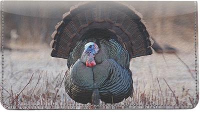 Wild Turkey Leather Checkbook Cover