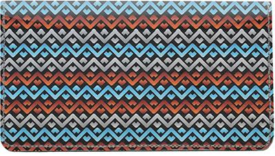 Celtic Patterns Leather Checkbook Cover