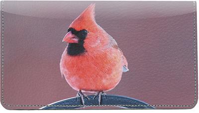 Cardinals Leather Checkbook Cover