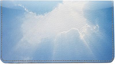 Sunbeams Leather Checkbook Cover