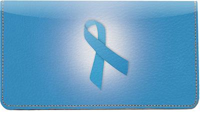 Blue Ribbon Leather Checkbook Cover