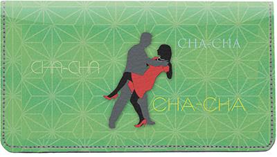 Cha-Cha Leather Checkbook Cover