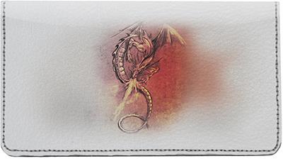 Tattoo Art Leather Checkbook Cover