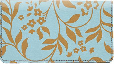 Ivy Leather Checkbook Cover