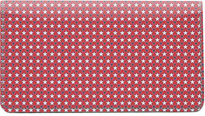Tiny Stars Leather Checkbook Cover