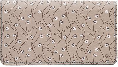 Twigs Leather Checkbook Cover