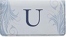 Floral Monogram U