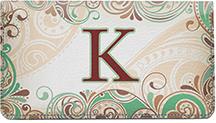 Funky Monogram K