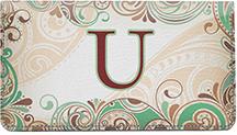 Funky Monogram U