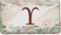 Funky Monogram Y