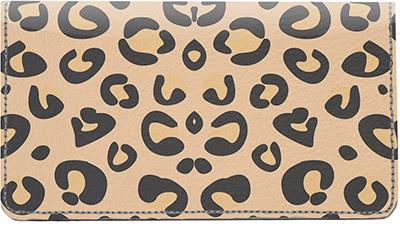 Bring Out Your Wild Side Leather Checkbook Cover