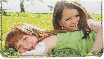 Sisters Leather Checkbook Cover