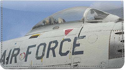 Air Force Leather Checkbook Cover