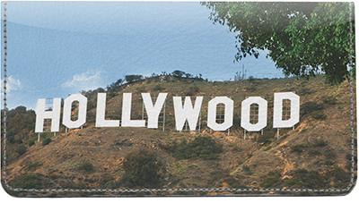 Los Angeles Leather Checkbook Cover
