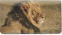 Safari Leather Checkbook Cover