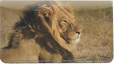 Safari Leather Checkbook Cover