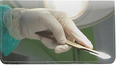Surgeons Leather Checkbook Cover