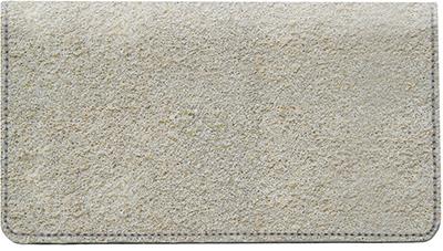 Wall Textures Leather Checkbook Cover