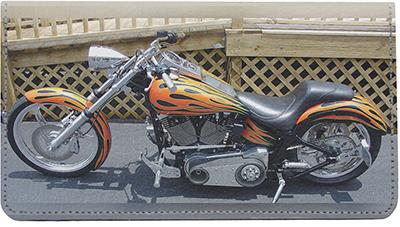 American Choppers Leather Checkbook Cover