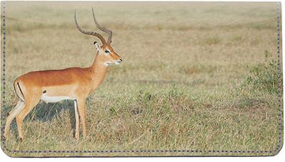Safari III Leather Checkbook Cover