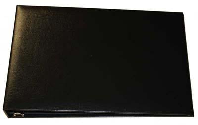 Black Business 7 Ring Check Binder