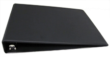 Black Deskset Check Binder