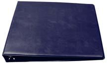 Blue Business 7 Ring Check Binder