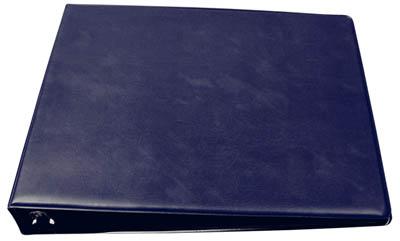 Blue Business 7 Ring Check Binder