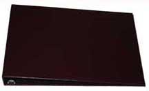 Burgundy Business 7 Ring Check Binder