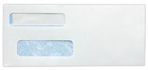 Double Window Self-Sealing Envelopes
