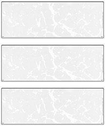 Grey Marble Blank Stock For 3 to a Page Voucher Computer Checks